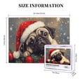 thumbnail image 5 of 500 PCS Lovely Christmas Puppy 500 Piece Animal Jigsaw Puzzle,Charm Christmas Gift,Create A Festive Atmosphere,Funny Artwork For Animal,Funny Christmas Animal Wooden Puzzle For Adults, 5 of 6