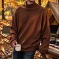 thumbnail image 2 of LIaqionyy Mens Shirt Pullover Mock Neck Long Sleeve Solid Color Casual Shirts Fall Tops Clothes, 2 of 6