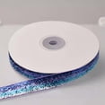 thumbnail image 4 of U8MO 10 Yards 3/8" 5/8" 10mm 16mm Glitter Sparkle Velvet Ribbon lot Sewing Trim-Deep Blue-3/8"-200 yards, 4 of 8