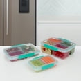 thumbnail image 4 of Sistema To Go Small Split Food Snack Container, 350 mL, Colour May Vary, 1 Pack, 4 of 5