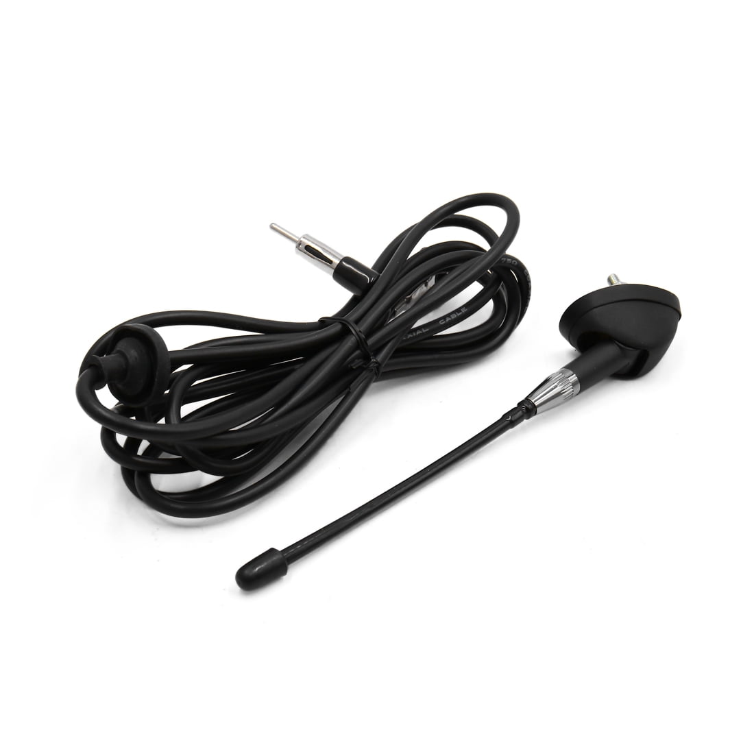 Black PVC Flexible Car Roof Mounted FM/AM Radio Antenna Aerial