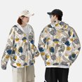 thumbnail image 3 of KLL Hawaiian Style Print Men's Women’s UPF 50+ Sun Protection Outdoor Hoodie Jacket Long Sleeve Fishing Hiking Performance Shirt-XX-Large, 3 of 6