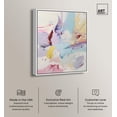 thumbnail image 2 of Hues of Infinity II Canvas Pastel Abstracts by Art Remedy, White Frame, 16" x 20", 2 of 7