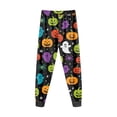 thumbnail image 4 of Leey-World Halloween Pajamas Toddler Halloween Pajamas for Girls Long Sleeve and Pants Nighty PJS 2-piece Set, 4 of 9