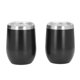 thumbnail image 5 of Vaso aislado ZHCH de acero inoxidable 304 color negro con tapa y pajita, 5 of 5
