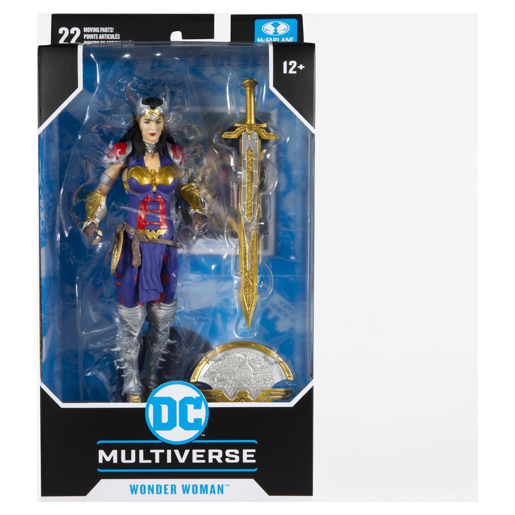 McFarlane Toys DC Multiverse Wonder Woman 10,2 Cm - Action Figure Da Collezione DC Super Powers Con 22 Punti Snodo