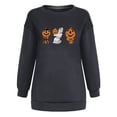 thumbnail image 4 of VEKDONE 2025 Clearance Halloween Sweaters For Women Crewneck Trendy Casual Vintage Pumpkin Graphic Sweatshirts Loose Fit Long Sleeve Shirts, 4 of 4