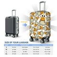 thumbnail image 6 of Haiem Giraffes Head Luggage Cover,Durable, Washable Suitcase Protector With Anti-Scratch Technology - Keep Your Luggage Looking New Medium, 6 of 9