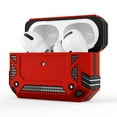thumbnail image 2 of Military-grade Shockproof Cover Earpods Case for Apple for airpods12 Pro   Earphone Protective Case Coque for AirPod Air Pods 3 2021 (Red,for airpods pro), 2 of 7