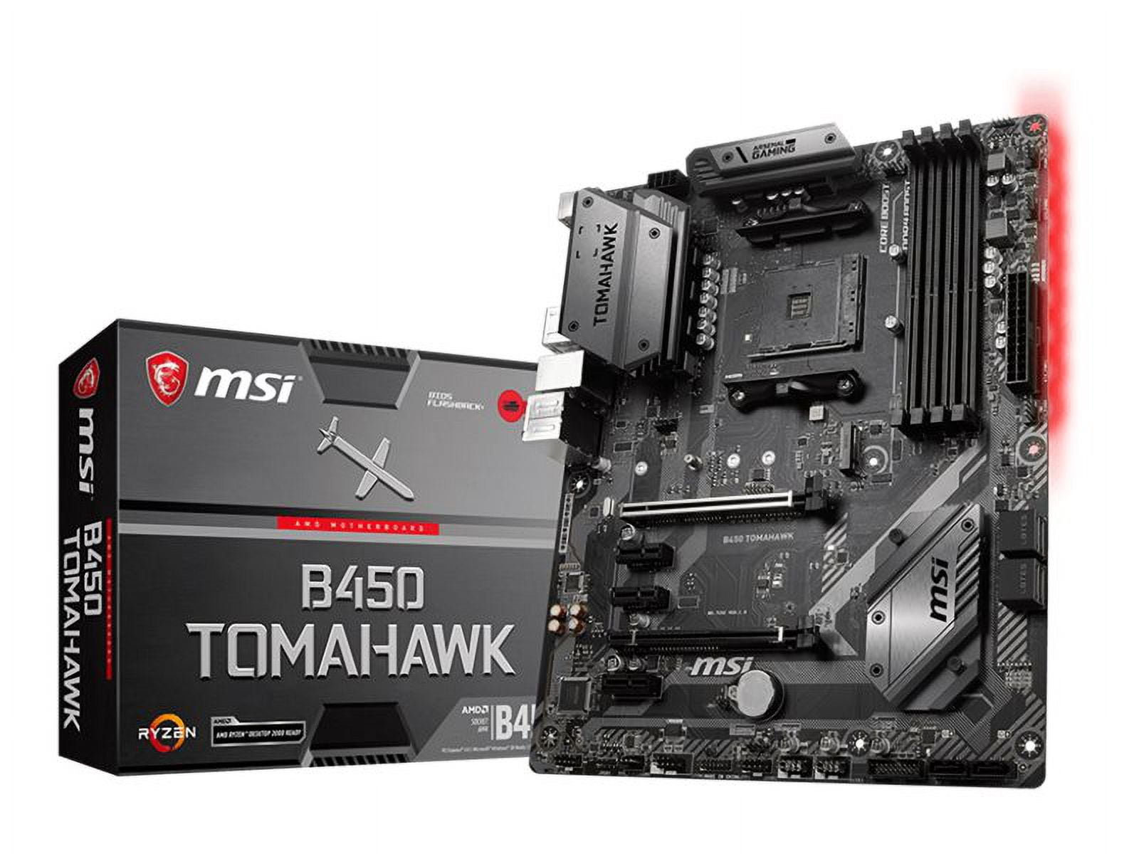 MSI B450 TOMAHAWK - Motherboard - ATX - Socket AM4 - AMD B450