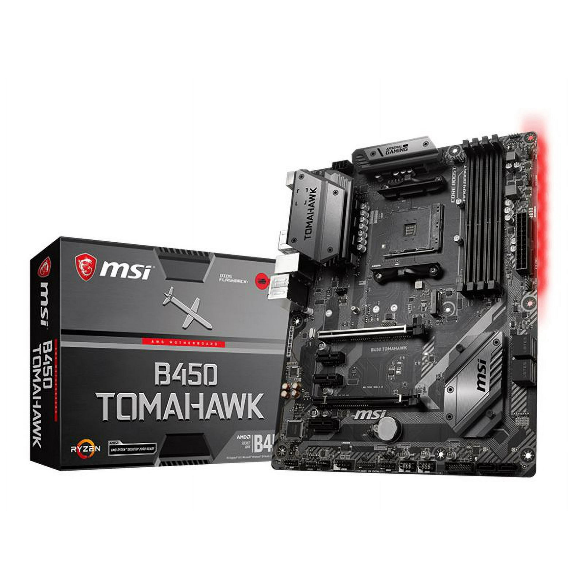 Tomahawk Chipset B450 CaracterÃsticas Top Msi B450 Tomahawk