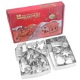 thumbnail image 1 of 28 pieces gingerbread house kit Christmas Traditional gingerbread house decorating kit, 1 of 5