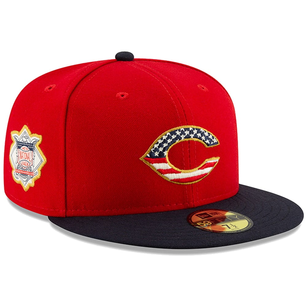 59FIFTY Fitted Hat - Red/Navy - Walmart 