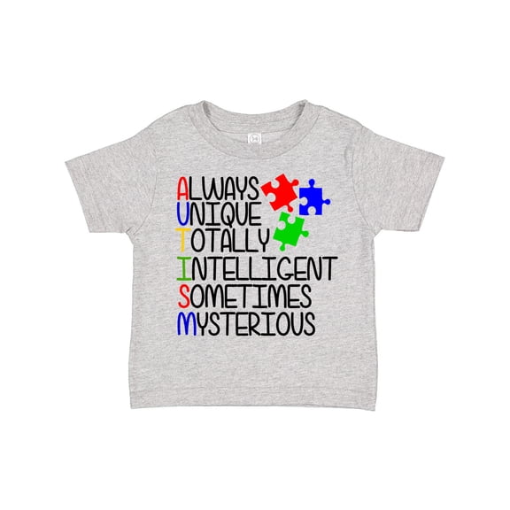 Inktastic Autism Awareness Acronym Boys or Girls Toddler T-Shirt