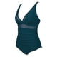 thumbnail image 4 of Gibobby Trajes de Natación para Mujer Traje de baño sexy de malla con control siamés para mujer(Marina,M), 4 of 5