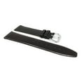 thumbnail image 3 of Extra-Long (XL) 20mm Leather Slim Watch Strap Band Anti-Allergic Lining, Silver Coloured Buckle, 3 of 7
