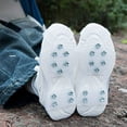 thumbnail image 6 of shyuyusa Ice Cleats Outdoor Snow Grips For Hiking Mountaineering And Climbing, 10-Point, 6 of 8