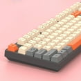 thumbnail image 3 of Mechanical Gaming Keyboard, 104 Keys USB Wired Computer Keyboard, Plug and Play, Compact Keyboard for  XP 7 8 10 11 for OS X, 3 of 7