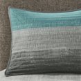 thumbnail image 4 of Madison Park Full Size 8 Piece Quilt Set with Cotton Bed Sheets ,Reversible Bed Cover for All Seasons,Aqua, 4 of 15