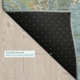 thumbnail image 6 of Addison Rugs Chantille Indoor/Outdoor Transitional Tropical Teal Machine Washable Rectangle Rug, 9' x 12', 6 of 8