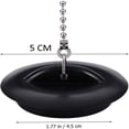 thumbnail image 2 of PEACNNG 2 Pcs 1.1/2 InchTub Stopper Bathroom Sink Drain Plug Silicone Bathtub Drain Stopper with Chains for Kitchen Bathtub Bathroom Sink Drains (Black), 2 of 5