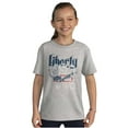 thumbnail image 3 of USA Liberty American Bald Eagle Crewneck T Shirts Boy Girl Teen Brisco Brands X, 3 of 6