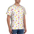thumbnail image 5 of Rocae Tropical Fruit for Men's Moisture-Wicking Crew Tee - T-Shirt for Sports, Outdoor Activities, and Casual WearX-Large, 5 of 9