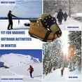 thumbnail image 5 of Ice Cleats,Crampons Ice Cleats for Shoes and Boots Women Men,Non Slip Grippers Spikes for Shoes with Straps,Ice Traction Cleats for Snow and Ice,Hiking,Walking,Fishing,Climbing(L), 5 of 7