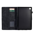 thumbnail image 2 of Embossed Tree PU Leather Flip Tablet Case for Samsung Galaxy Tab A7 Lite 8.7" T220/T225 Shockproof Protection Card Slots Holder Stand with Pen Slot Folio Case Cover, Black, 2 of 9