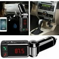 thumbnail image 5 of Bluetooth FM Transmitter for Car, Wireless Bluetooth 5.0 Car Adapter, MP3 Audio Player for Car with LCD Display, Support USB Flash Drive and Hands-Free Calling Suitable for Cars Trucks RVs ect, 5 of 6