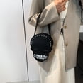 thumbnail image 2 of Bolso Mujer DQrwqpou calavera del diablo Cuero PU Correa Ajustable, 2 of 9