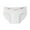 White, variant on HAOTAGS Briefs for Women,Mid-rise Cotton Stretchable Comfort Stretch Underwear Beige M