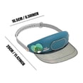 thumbnail image 2 of Sun Visor Hat With Fan Usb Cooling Three Speed Adjustable Super Wide Waterproof For Fishing Hiking, 2 of 5