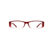 Eyebogo Kaylee Women Rectangular Reading Glasses, Red, +2.25
