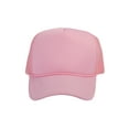 thumbnail image 2 of Top Headwear Men's Blank Rope Trucker Foam Mesh Plain Light Pink, 2 of 2