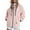 Pink, variant on Breathable Rain Jacket for Women Outdoor Activities Windproof Hooded Jacket Compact Raincoat with Secure Pockets