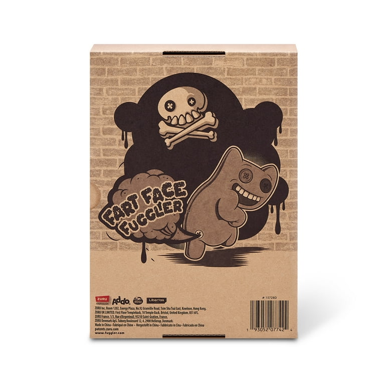 Fuggler Fart Face 9 inch (Suspicious Fox) Soft Plush, Funny Ugly