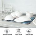 thumbnail image 7 of Yayeee Dish Drying Mat for Kitchen Counter Ultra Absorbent Easy Clean Pad 18x16", Rolling Waves, 7 of 7