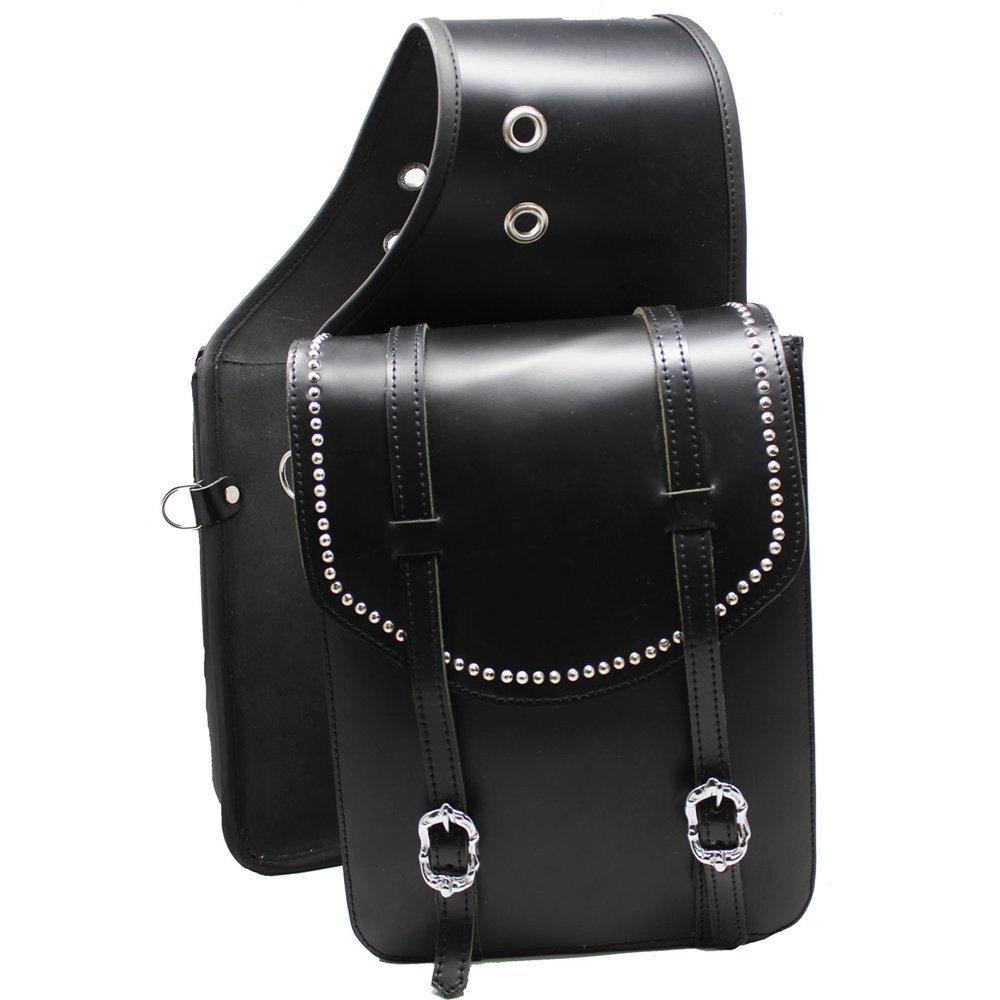 Horse Challenger Western Horse Trail Riding Saddle Studded Leather