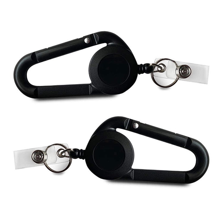 Buuco Heavy Duty Retractable Keychain, Expandable Keychain with Hook