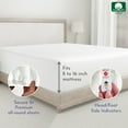 thumbnail image 5 of California Design Den 2-Pack King Fitted Sheets, 400 Thread Count 100% Cotton Fitted Sheets Sateen, King Size Fitted Sheets with Deep Pockets - Ivory (Pale Tone), 5 of 8