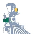 thumbnail image 3 of Allen, Kimberly 12x14 Black Modern Framed Museum Art Print Titled - Eat Sleep Trains 1, 3 of 5