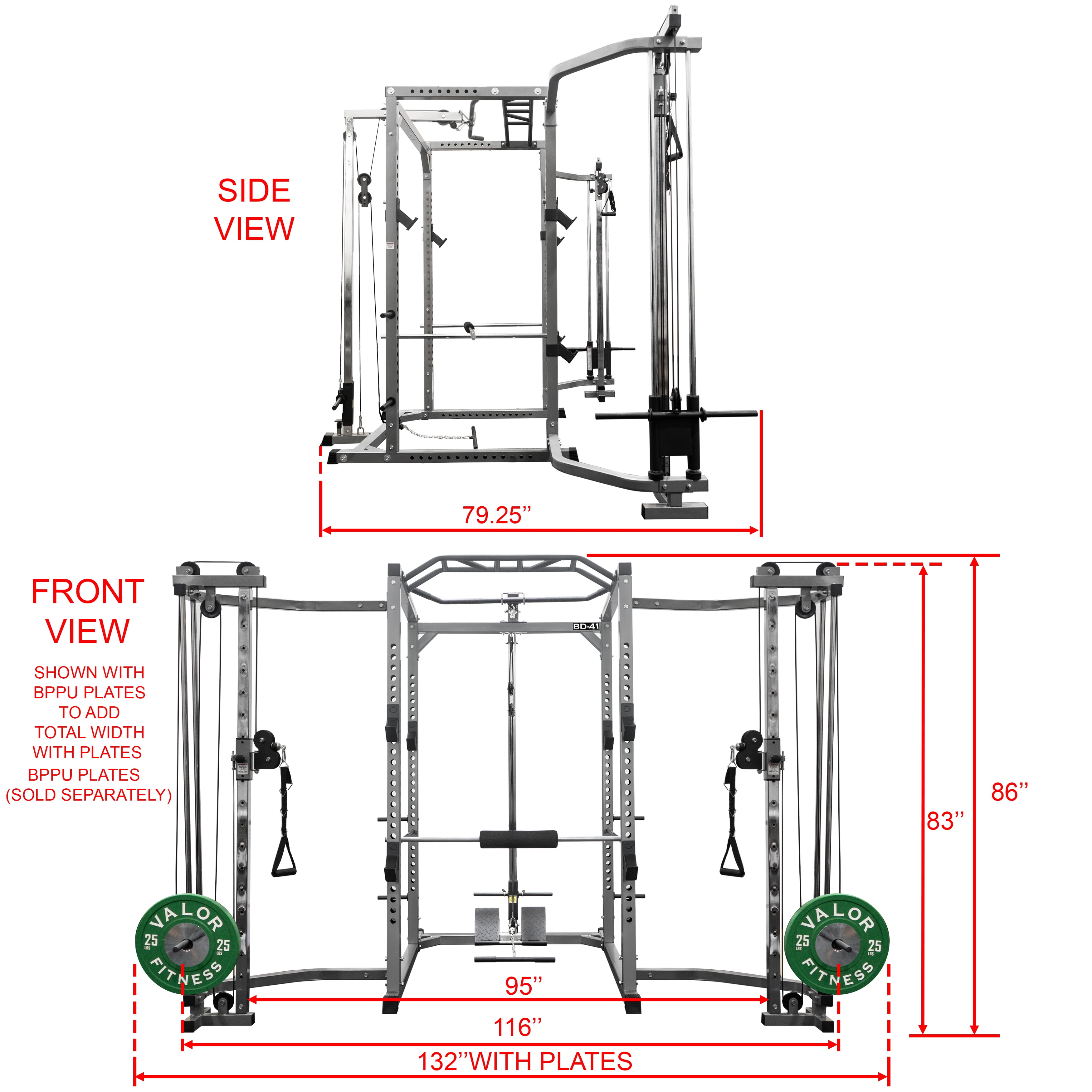Bd 41 power rack sale