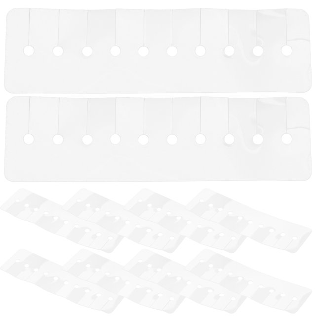 MIANGASTORE 10 Pcs Bouclier d'Extension de Cheveux Espaceurs d'Extension de Cheveux multi-Trous Accessoires d'Extension de Cheveux
