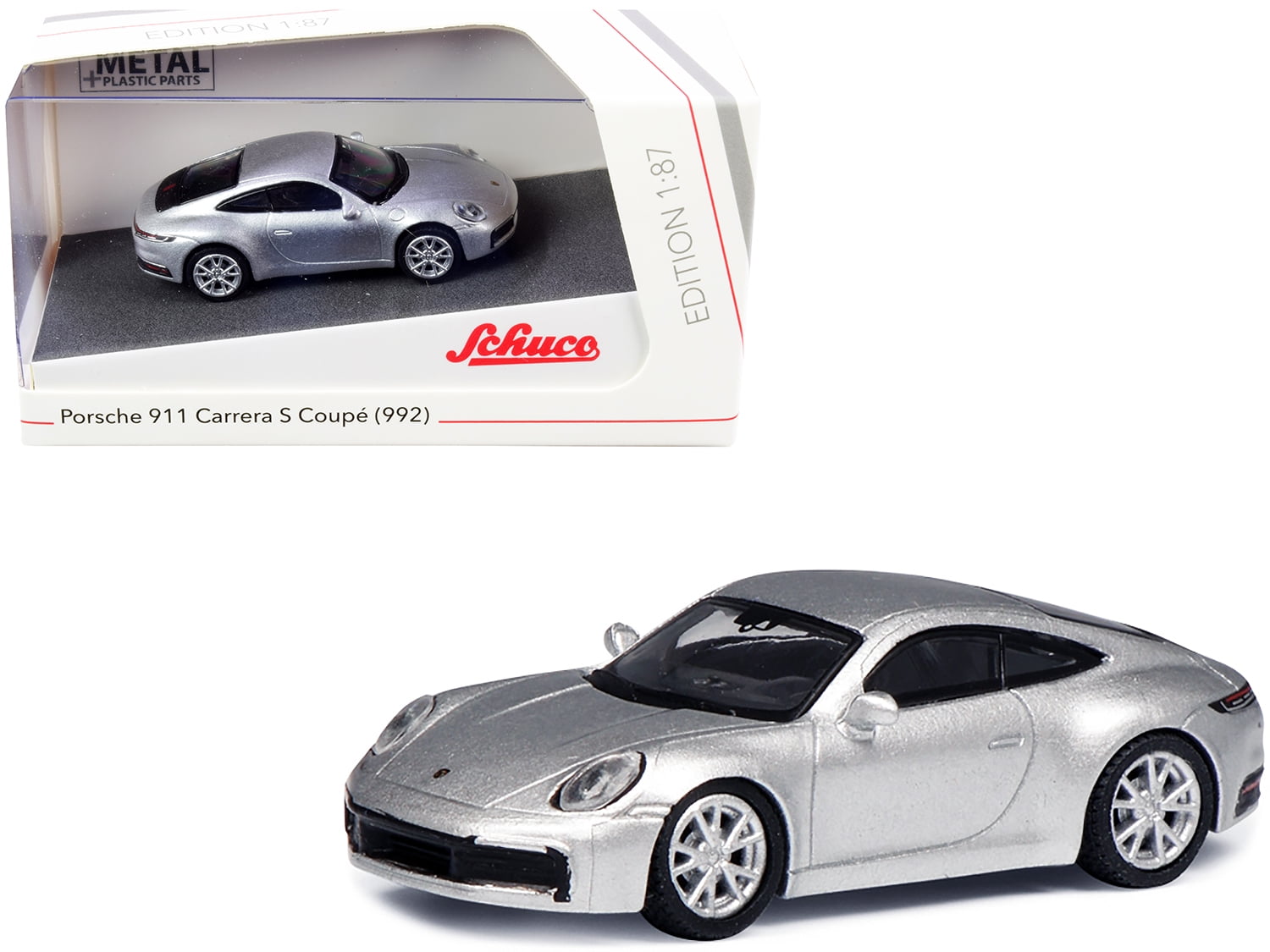 Porsche 911 Carrera S Coupe 1:24 Scale Model Car Diecast Toy Vehicle Gift Black
