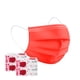 thumbnail image 1 of Cubrebocas Tricapa Gaon 200pz Rojo, 1 of 4