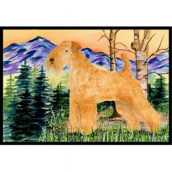 Lakeland Terrier Indoor Or Outdoor Doormat - 24 x 36 in.