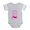 Heather Gray, variant on CafePress - Pinkkarrie2 - Cute Infant Baby Football Bodysuit