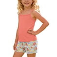 thumbnail image 5 of ITSAME Girls Outfit Sets, Thin Camisole and Printed Shorts Summer Fashion Casual Clothes 2-Piece Watermelon Red Size 13-14, 5 of 7