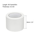 thumbnail image 2 of Unique Bargains Cloth Bookbinding Repair Tape Roll 3.5 Inch x 49 Yards x 5.3 Mil White, 2 of 4
